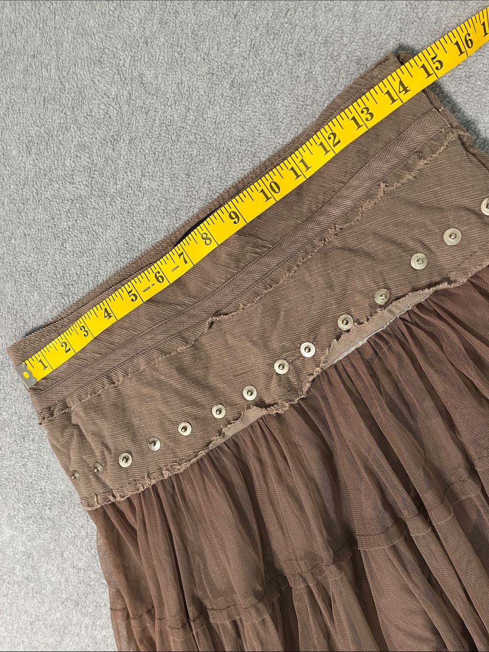 Morgan De Toi Tulle Skirt Small Western Fairy Grunge Indie Whimsigoth Festival - Picture 4 of 11